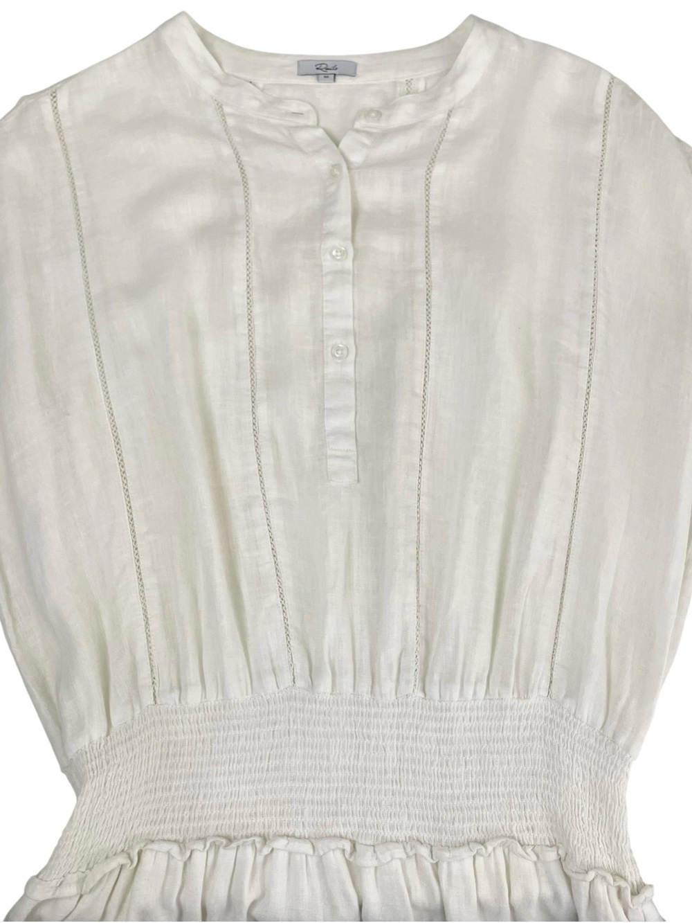 Rails Angelina Lace Detail Mini Dress White Medium - Picture 7 of 13
